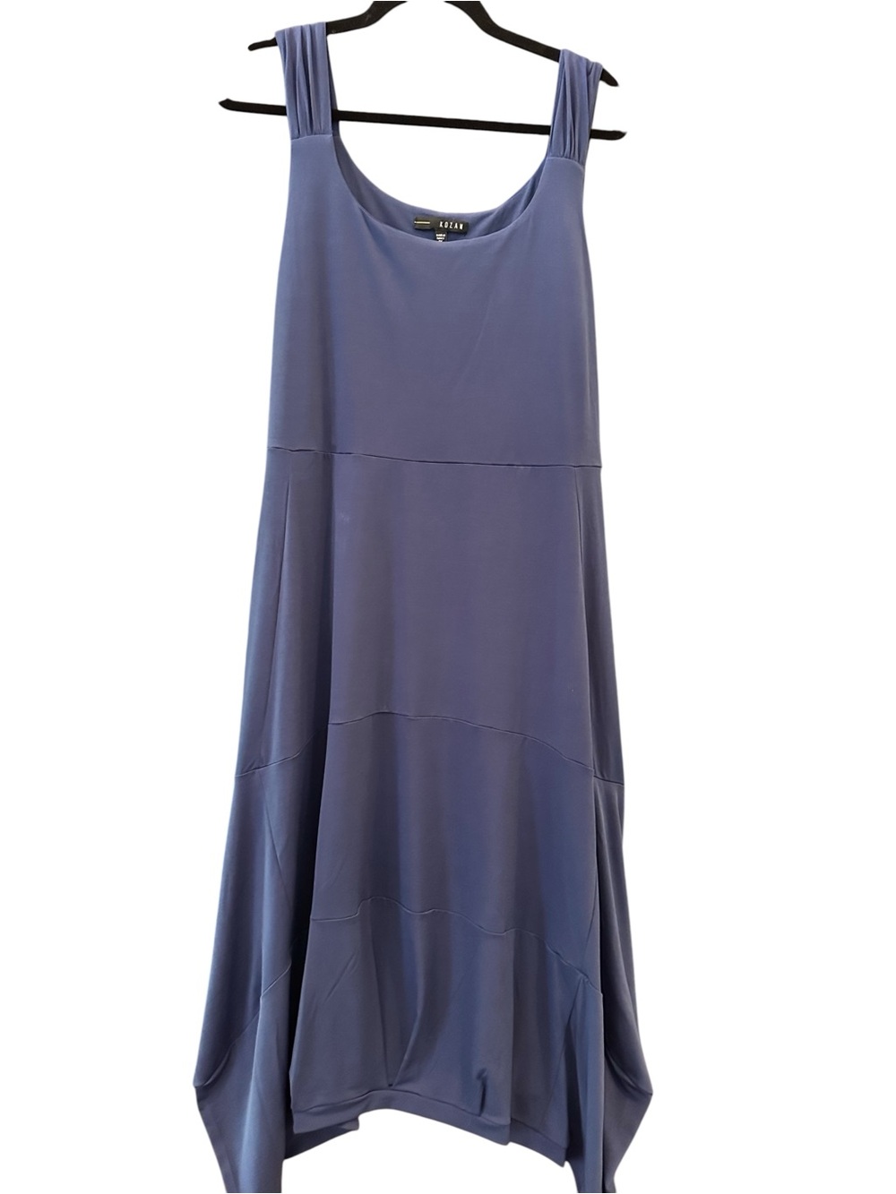 Kozan Tank Dress with Bubble Hem Sz 1X